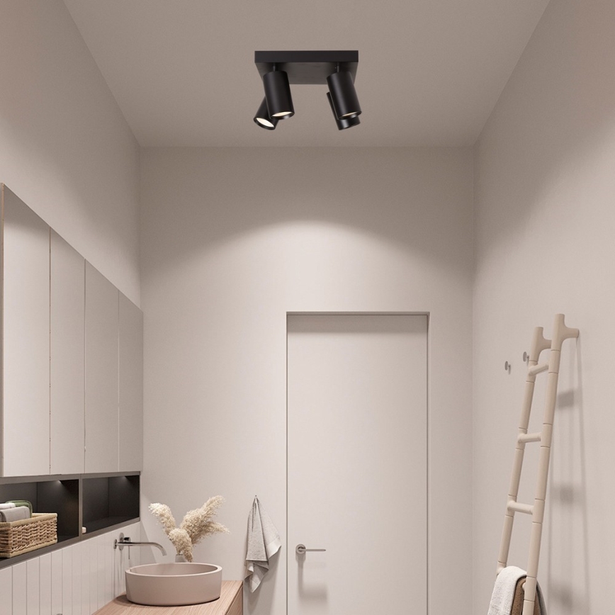 Immax NEO 07266W - LED RGB+CCT Faretto dimmerabile NEO LITE PUNTO 4xGU10/6W/230V Wi-Fi Tuya
