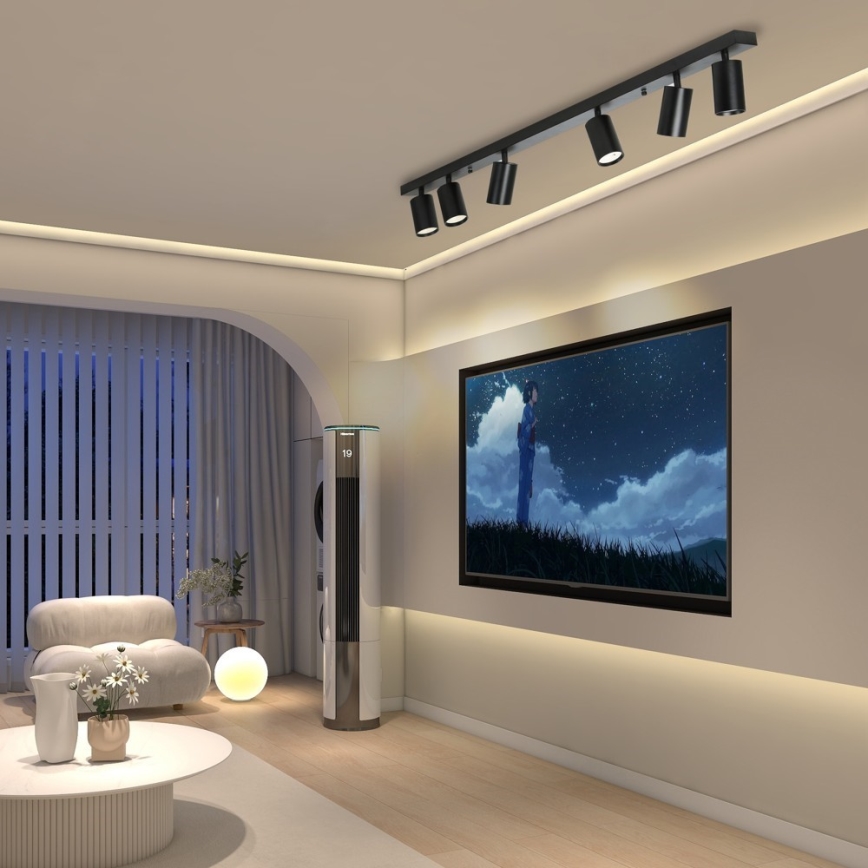 Immax NEO 07268W - RGB+CCT Dimmbarer LED-Strahler NEO LITE PUNTO 6xGU10/6W/230V Wi-Fi Tuya
