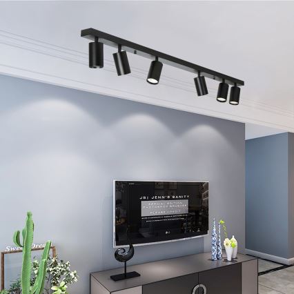 Immax NEO 07269Z - Spot LED RGB+CCT à intensité variable NEO PUNTO 6xGU10/4,8W/230V Tuya