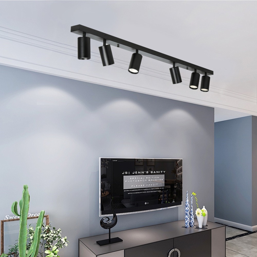 Immax NEO 07269Z - Spot LED RGB+CCT à intensité variable NEO PUNTO 6xGU10/4,8W/230V Tuya