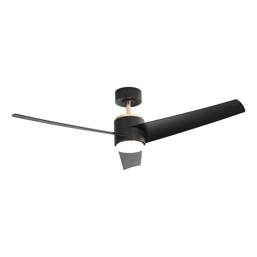 Immax NEO 07280L - Dimmbarer LED-Deckenventilator BEAUTY LED/18W/230V Wi-Fi Tuya schwarz + Fernbedienung