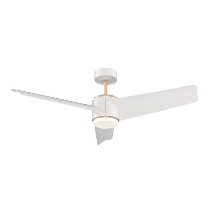 Immax NEO 07281L - Ventilatore da soffitto dimmerabile LED+CCT BEAUTY LED/18W/230V 3000/4000/6000K Wi-Fi Tuya Ø 132 cm + telecomando