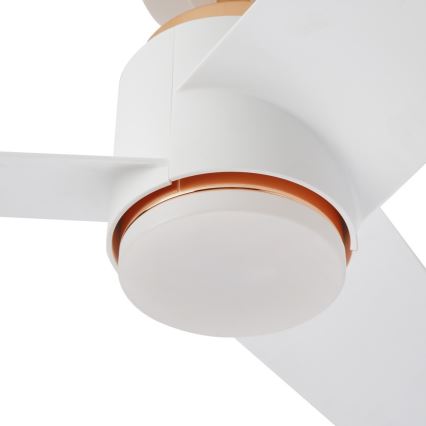 Immax NEO 07281L - ventilateur de plafond dimmable LED+CCT BEAUTY LED/18W/230V 3000/4000/6000K Wi‑Fi Tuya Ø 132 cm + télécommande