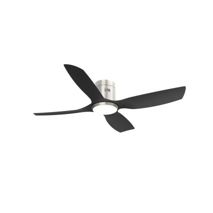Immax NEO 07282L - Ventilatore da soffitto dimmerabile LED+CCT PURE 24W/230V 3000/4000/6000K Wi‑Fi Tuya Ø132 cm + telecomando