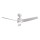 Immax NEO 07282L - LED+CCT Ventilateur de plafond à intensité variable BEAUTY LED/18W/230V 3000/4000/6000K Wi-Fi Tuya Ø 132 cm + télécommande