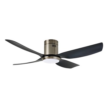 Immax NEO 07282L - Ventilateur de plafond LED+CCT dimmable PURE LED/24W/230V 3000/4000/6000K Wi-Fi Tuya Ø 132 cm + télécommande