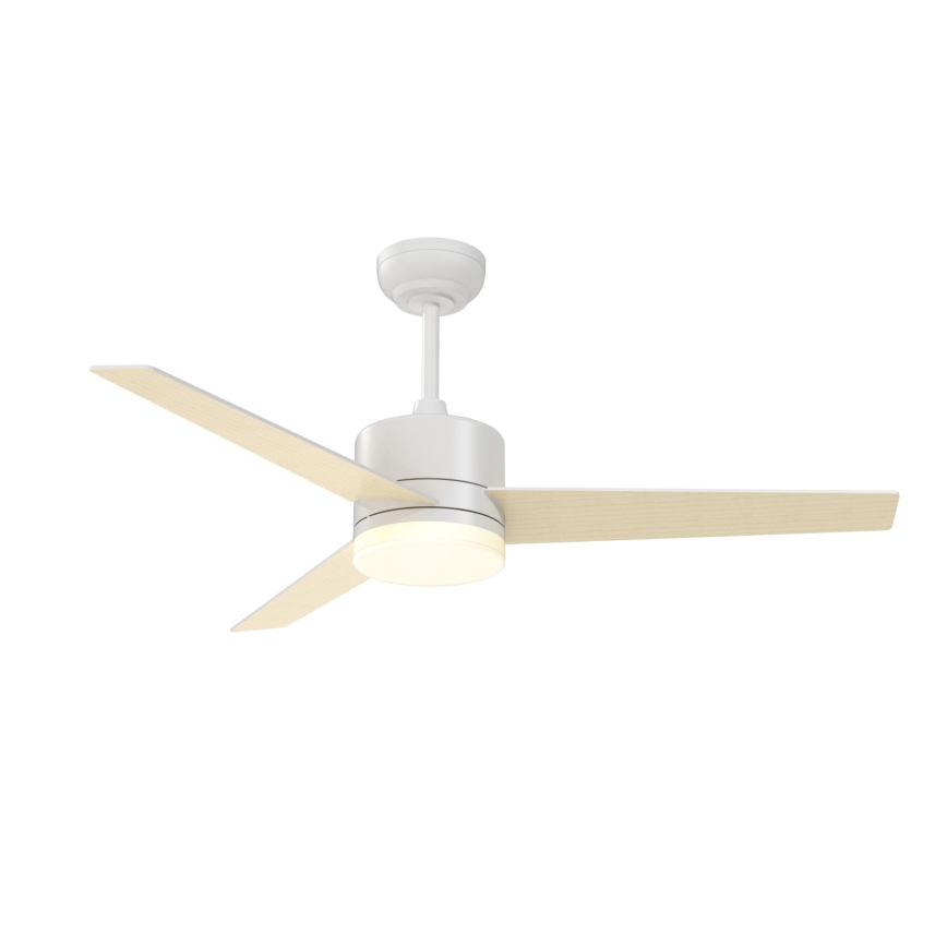 Immax NEO 07284L - LED+CCT Ventilateur de plafond dimmable VARIABLE LED/24W/230V 3000/4000/6000K Wi-Fi Tuya Ø 132 cm + télécommande