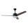 Immax NEO 07285L - Ventilateur de plafond dimmable LED+CCT VARIABLE, 24 W, 230 V, 3000/4000/6000 K, Ø 132 cm, Wi-Fi Tuya, avec télécommande