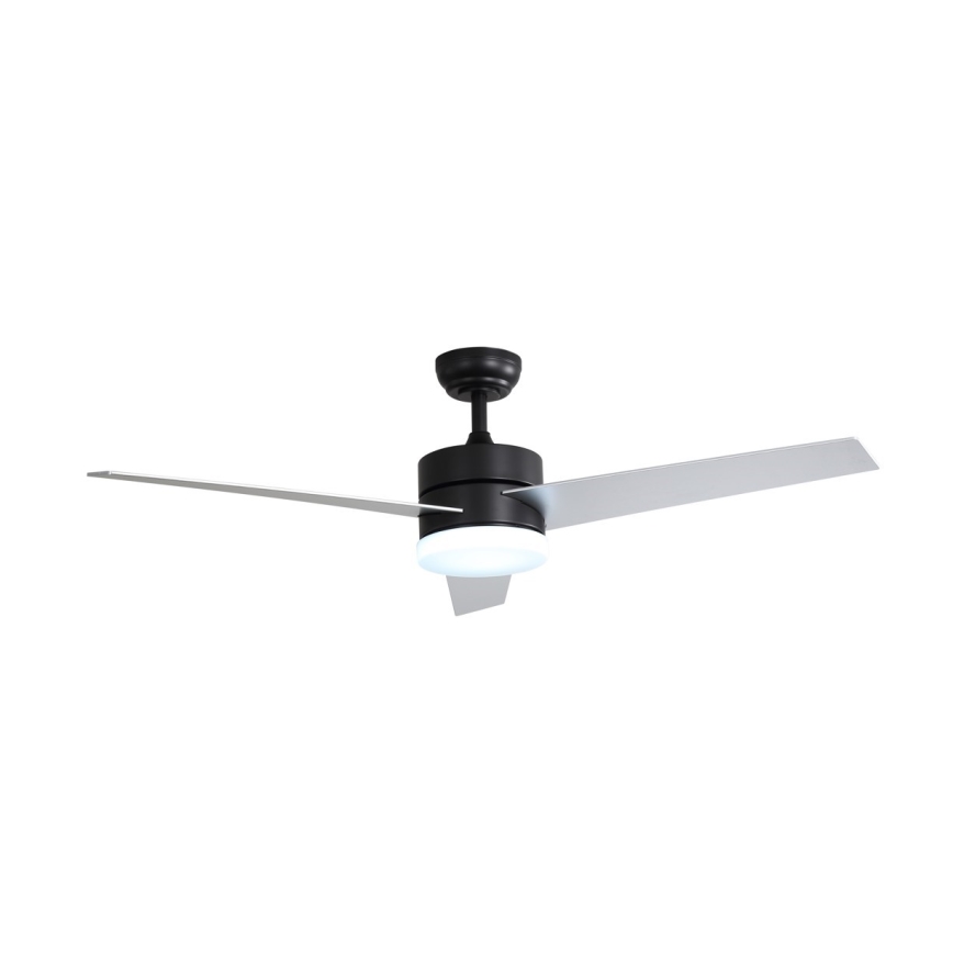 Immax NEO 07285L - Ventilateur de plafond dimmable LED+CCT VARIABLE, 24 W, 230 V, 3000/4000/6000 K, Ø 132 cm, Wi-Fi Tuya, avec télécommande