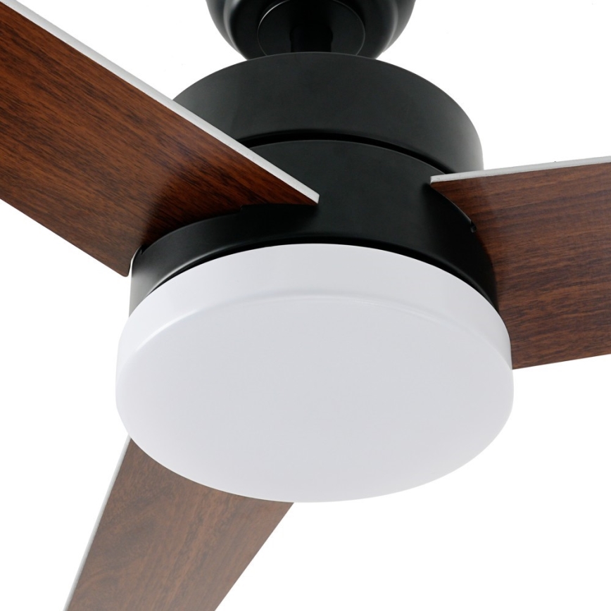 Immax NEO 07285L - Ventilateur de plafond dimmable LED+CCT VARIABLE, 24 W, 230 V, 3000/4000/6000 K, Ø 132 cm, Wi-Fi Tuya, avec télécommande