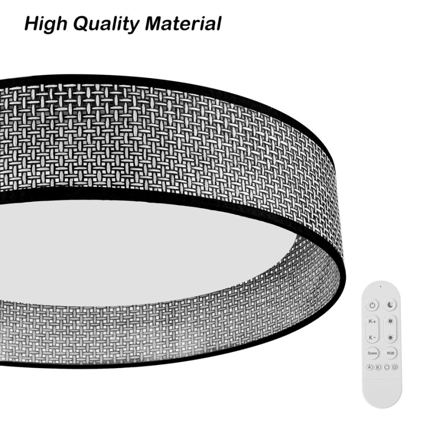 Immax NEO 07287L - Plafonnier LED+CCT dimmable LONA LED/36W/230V 3000-6000K Wi‑Fi Tuya Ø 45,5 cm + télécommande