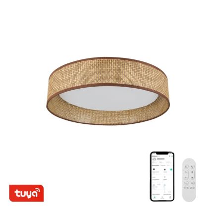 Immax NEO 07288L - Plafonnier LONA LED CCT dimmable 36W/230V 3000–6000K Wi‑Fi Tuya Ø 45,5 cm + télécommande