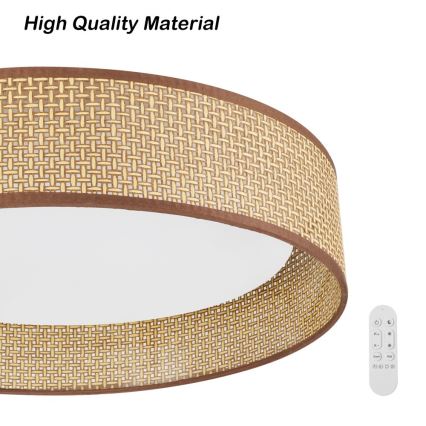 Immax NEO 07288L - Plafoniera dimmerabile LED+CCT LONA LED/36W/230V 3000-6000K Wi-Fi Tuya Ø 45,5 cm + telecomando