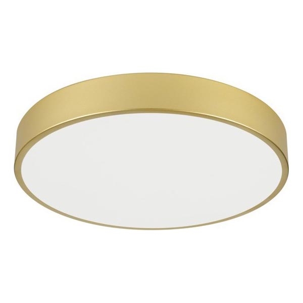 Immax NEO 07292L - Plafonnier LED dimmable NEO LITE SEMPLICI LED/36W/230V 3000–6000K Ø 40 cm Wi‑Fi Tuya, finition dorée + télécommande