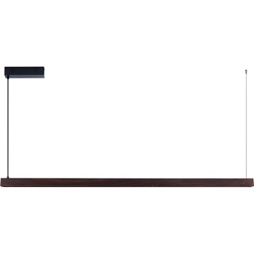 Immax NEO 07301L - Suspension LED dimmable sur câble MADEIRA LED/33W/230V Wi-Fi Tuya 152 cm noyer + télécommande