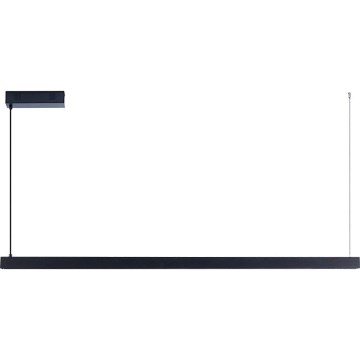 Immax NEO 07307L - Lampadario LED dimmerabile a cavo MADEIRA LED/33W/230V Wi-Fi Tuya 152 cm nero + telecomando