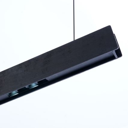 Immax NEO 07307L - Lampadario LED dimmerabile a cavo MADEIRA LED/33W/230V Wi-Fi Tuya 152 cm nero + telecomando