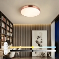 Immax NEO 07321L - dimmbare LED-Deckenleuchte NEO LITE SEMPLICI LED/36W/230V Ø 40 cm kupferfarben + Fernbedienung