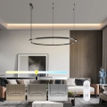 Immax NEO 07329L - Lampadario LED dimmerabile su cavo FINO LED/72W/230V 120 cm nero Tuya + telecomando