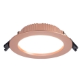 Immax NEO 07330L - dimmbares LED-Einbau-Downlight LED/12W/230V Wi-Fi Tuya Ø 12 cm Roségold