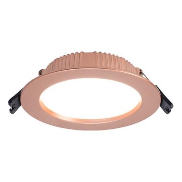 Immax NEO 07330L - dimmbares LED-Einbau-Downlight LED/12W/230V Wi-Fi Tuya Ø 12 cm Roségold