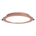 Immax NEO 07331L - LED dimmbares Einbau-Downlight LED/36W/230V Wi-Fi Tuya Ø 23 cm Roségold