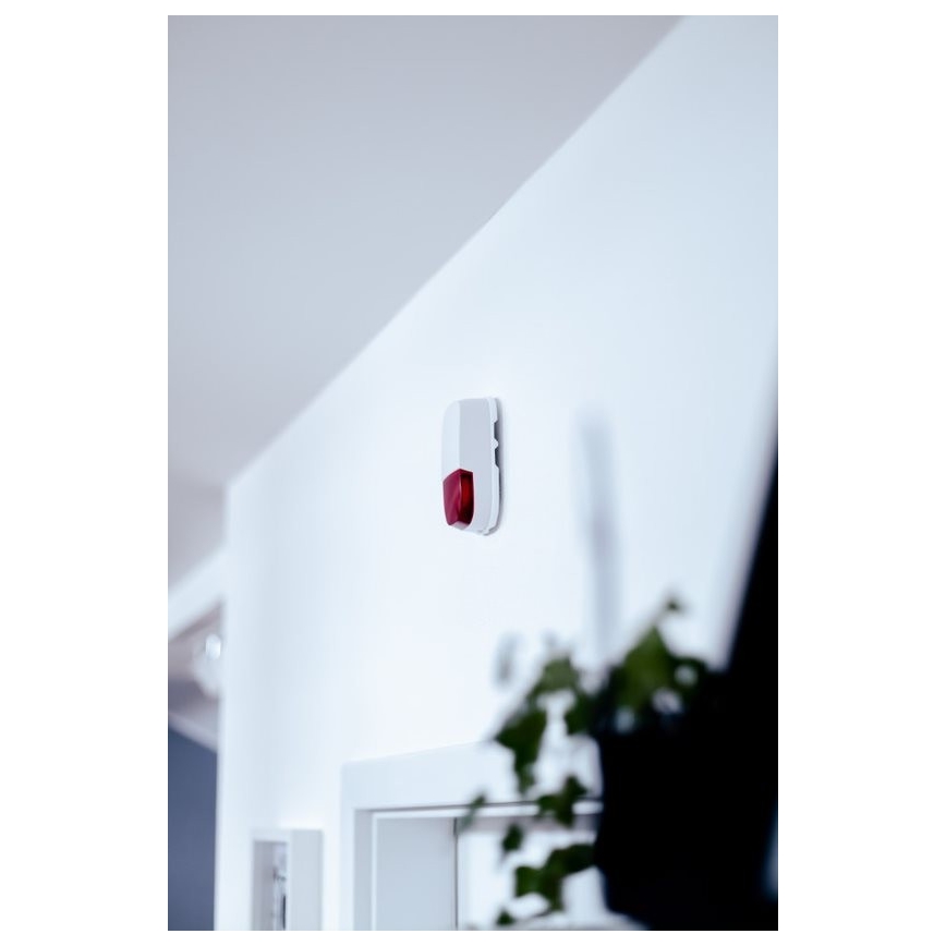 Immax NEO 07504L - Sirena smart SMART 5V/95dB ZigBee 3.0 IP65 Tuya
