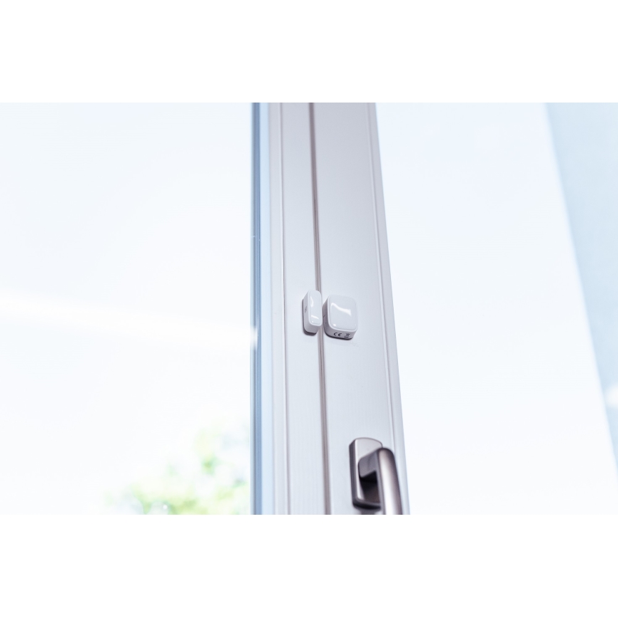 Immax NEO 07511L - SET 2x Sensore magnetico per porte e finestre SMART Zigbee Tuya