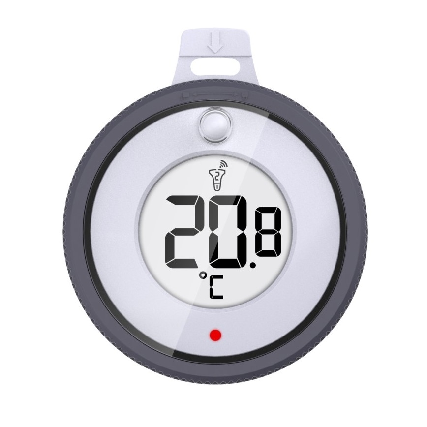 Immax NEO 07529L - Sensore intelligente di temperatura della piscina +2x sensore di temperatura e umidità interna Wi-Fi Tuya