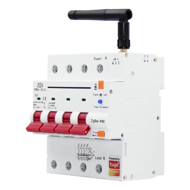 Immax NEO 07531L - Interruttore Smart trifase 1-63A Tuya