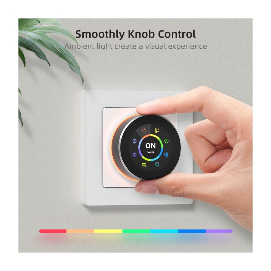 Immax NEO 07534L - Termostato per riscaldamento a pavimento SMART 230V/3A Wi-Fi Tuya