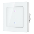 Immax NEO 07539L - Interruttore Smart a 2 pulsanti 230V con Wi-Fi Tuya