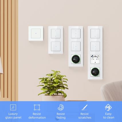 Immax NEO 07542L - Rahmen für Schalter, Steckdosen und Thermostate 3Z
