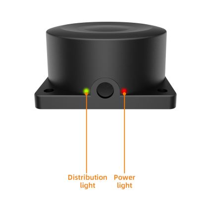 Immax NEO 07543L - Sensore di livello liquidi ad ultrasuoni 5 m Wi-Fi Tuya