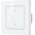 Immax NEO 07550L - Interrupteur intelligent 2 boutons 230 V Tuya