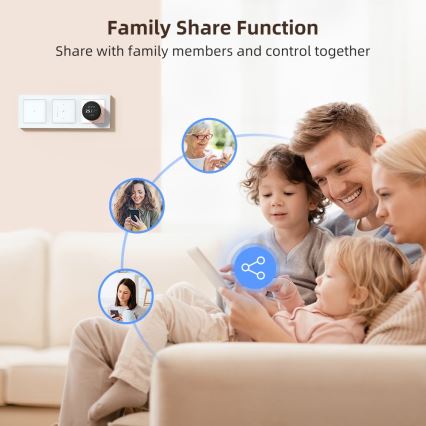 Immax NEO 07551L - Interruttore intelligente per il controllo di veneziane e tapparelle 230V Tuya