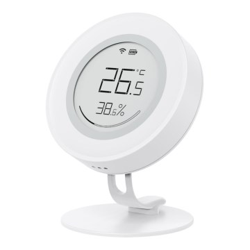 Immax NEO 07557L - Intelligenter Temperatur- und Luftfeuchtigkeitssensor 1xCR2430 Tuya