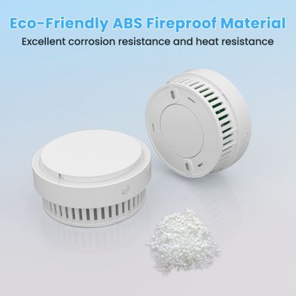 Immax NEO 07558L - Rilevatore di fumo 1xCR123A Tuya