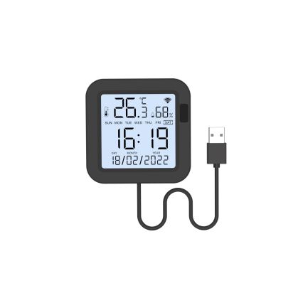 Immax NEO 07559L - Controller Wi-Fi 5V con sensore di temperatura e umidità