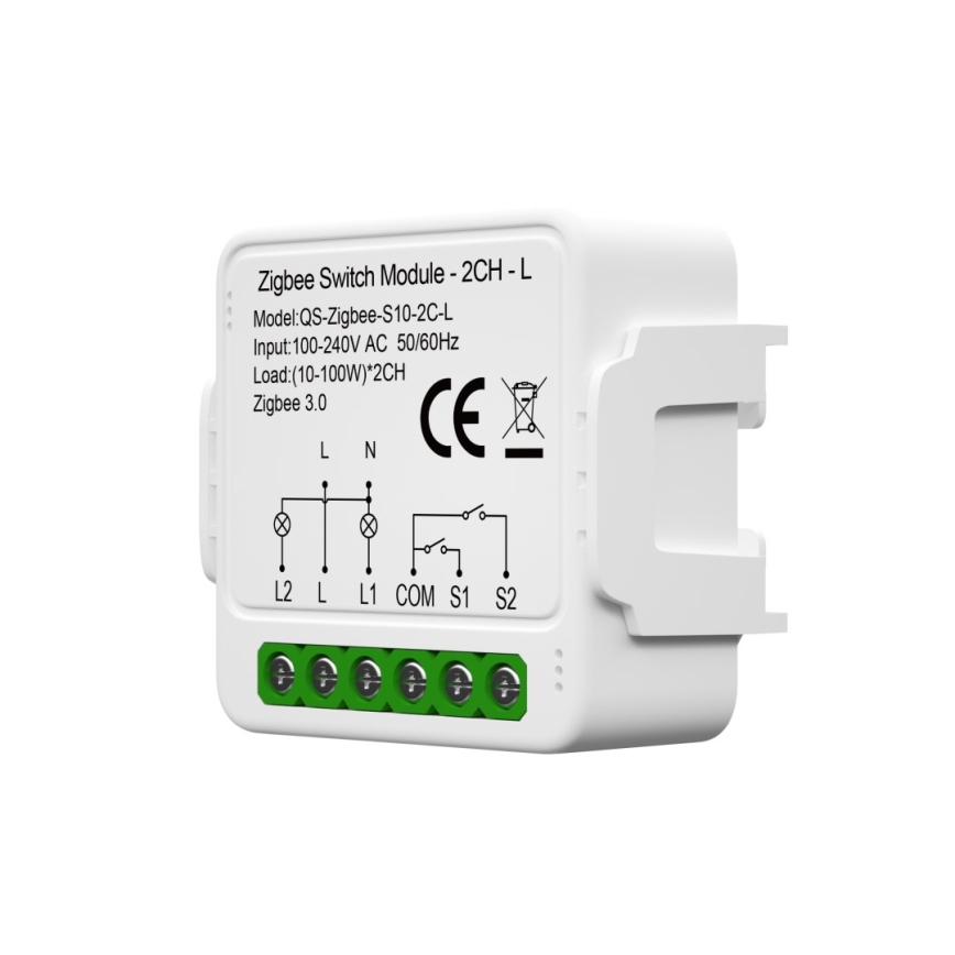 Immax NEO 07572L - Smart telecomando NEO LITE V8 2 bottoni Tuya