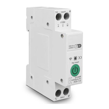 Immax NEO 07574L - Disjoncteur connecté monophase 1-63A Wi-Fi Tuya