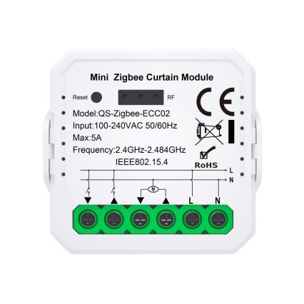 Immax Neo 07580L - Télécommande connectée pour contrôler les stores et les volets Tuya