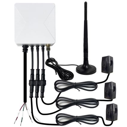 Immax NEO 07581L -Contatore intelligente di consumo elettrico trifase Wi-Fi Tuya