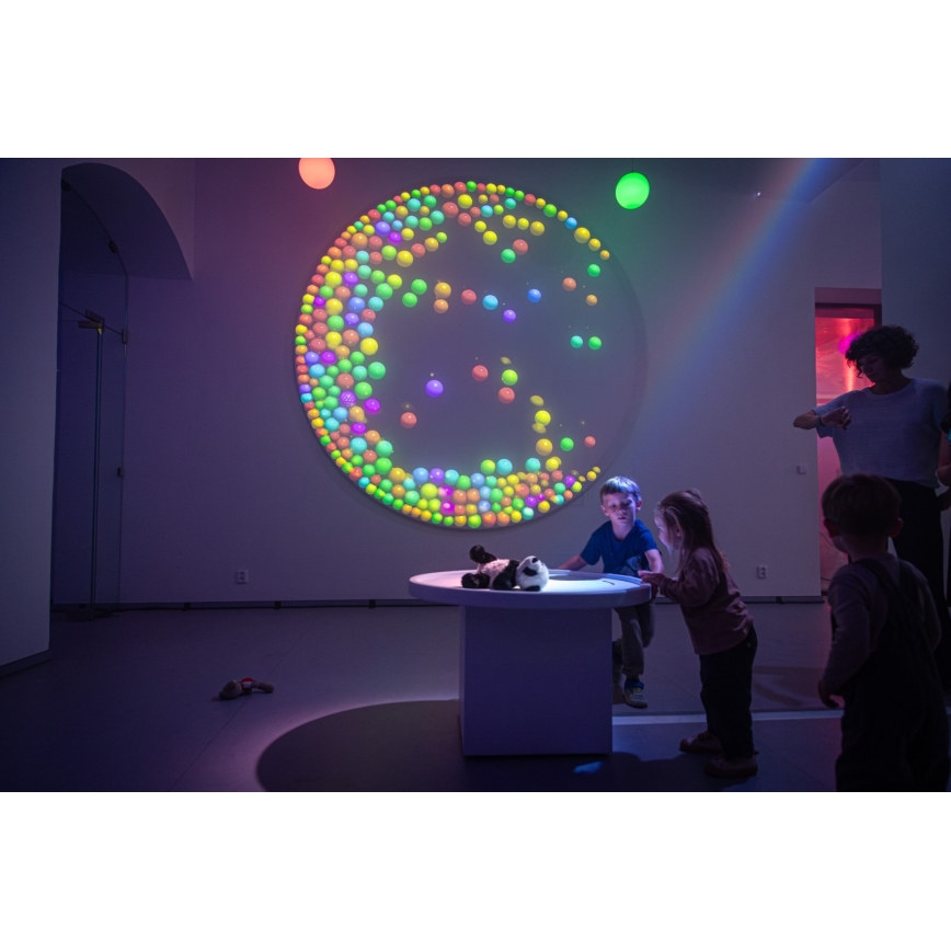 Immax NEO 07712L - LED RGB+CCT Ampoule à intensité variable NEO LITE Smart E27/9W/230V Wi-Fi Tuya 2200 - 6500K