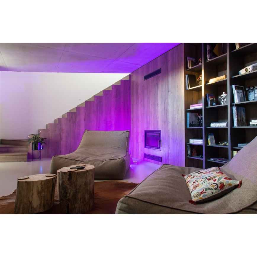 Immax NEO 07712L - LED RGB+CCT Lampadina dimmerabile NEO LITE Smart E27/9W/230V Wi-Fi Tuya 2200 - 6500K