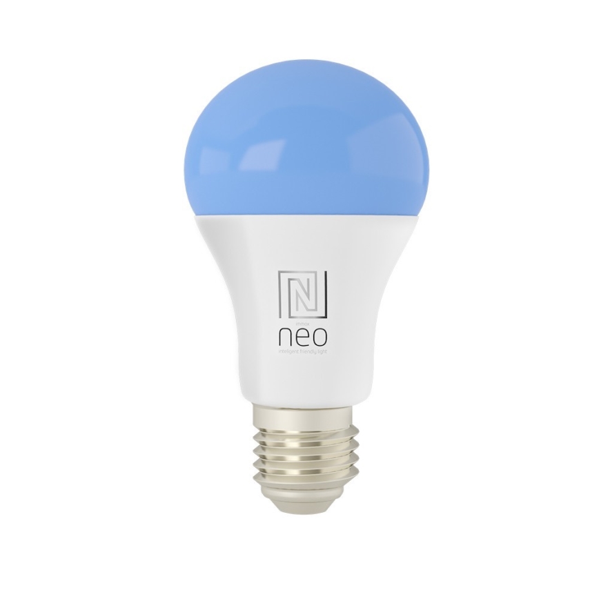 Immax NEO 07712L - LED RGB+CCT Lampadina dimmerabile NEO LITE Smart E27/9W/230V Wi-Fi Tuya 2200 - 6500K