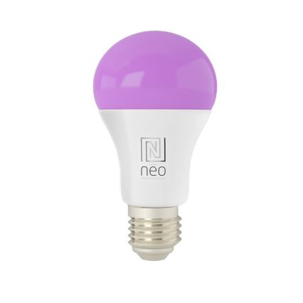 Immax NEO 07712L - LED RGB+CCT Lampadina dimmerabile NEO LITE Smart E27/9W/230V Wi-Fi Tuya 2200 - 6500K