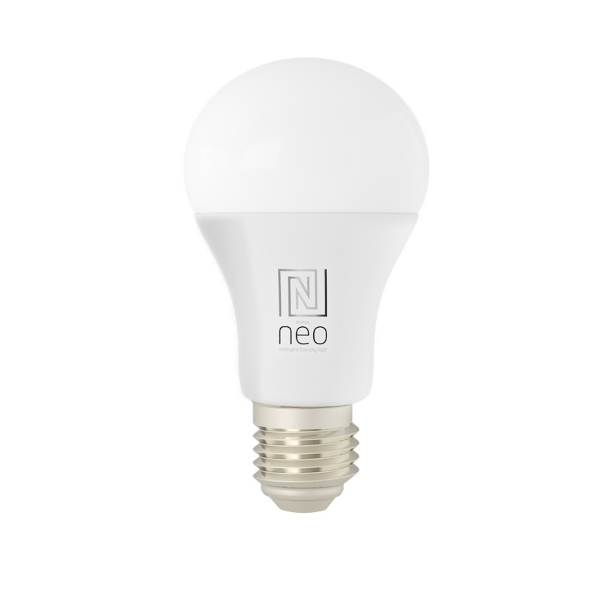 Immax NEO 07712L - LED RGB+CCT Lampadina dimmerabile NEO LITE Smart E27/9W/230V Wi-Fi Tuya 2200 - 6500K