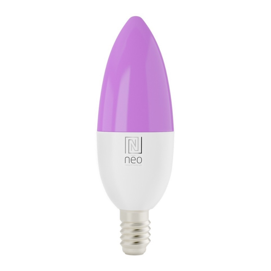 Immax NEO 07716C - SET 3x LED RGB+CCT Lampadina dimmerabile E14/5,5W/230V Wi-Fi Tuya 2700K