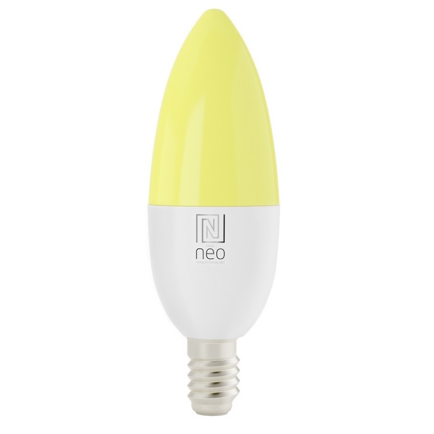 Immax NEO 07716CDO - SET 3x LED RGB+CCT Lampadina dimmerabile E14/6W/230V Wi-Fi Tuya + telecomando